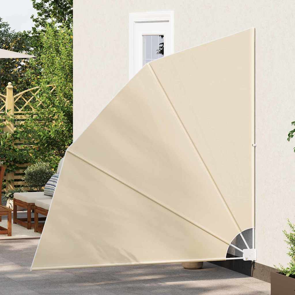 Vidaxxl brise-vue pour balcon beige 210 x 210 cm polyester