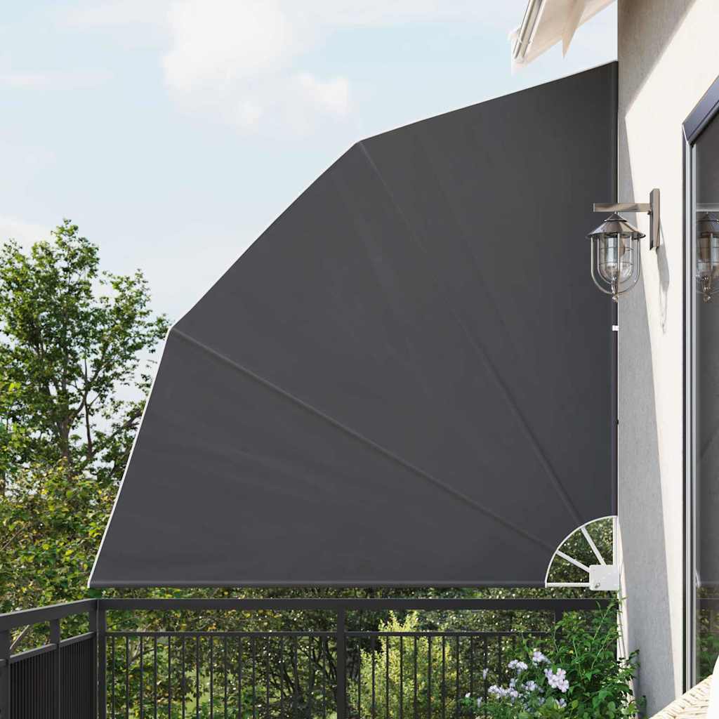 VidaXL brise-vue pour balcon noir 210 x 210 cm polyester