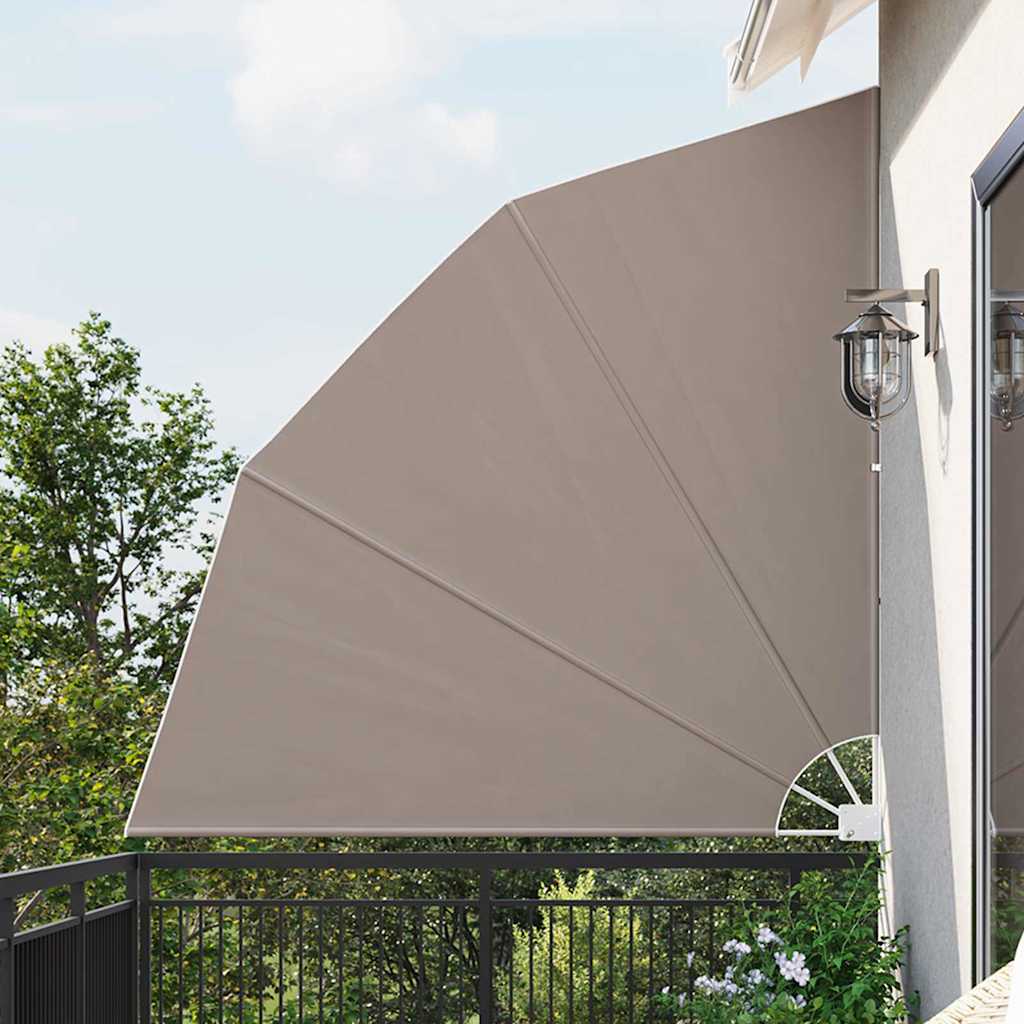 VidaXL brise-vue pour balcon taupe 210 x 210 cm polyester