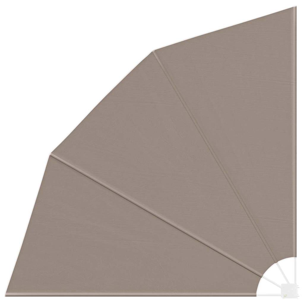 VidaXL brise-vue pour balcon taupe 210 x 210 cm polyester