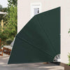 Vidaxxl brise-vue pour balcon vert foncé 210 x 210 cm polyester