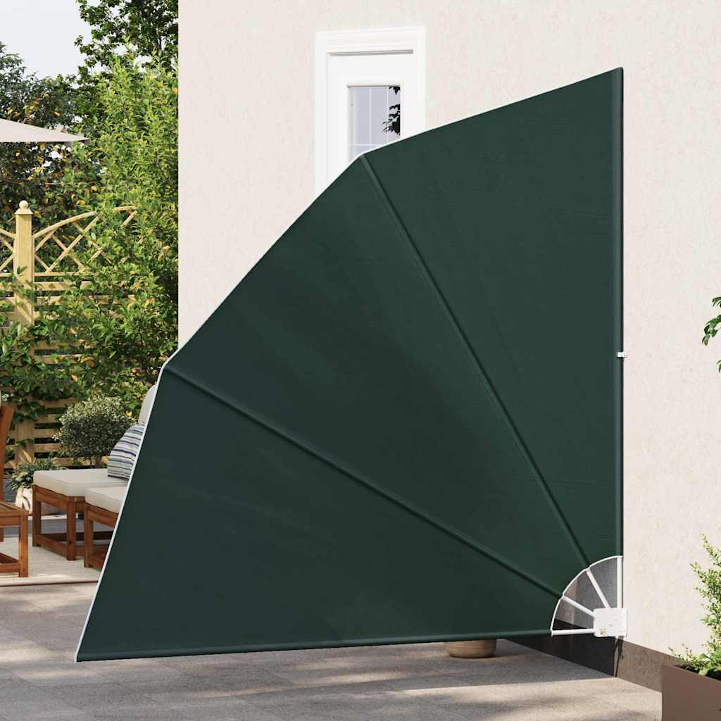 Vidaxxl brise-vue pour balcon vert foncé 210 x 210 cm polyester