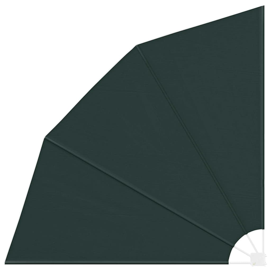 Vidaxxl brise-vue pour balcon vert foncé 210 x 210 cm polyester