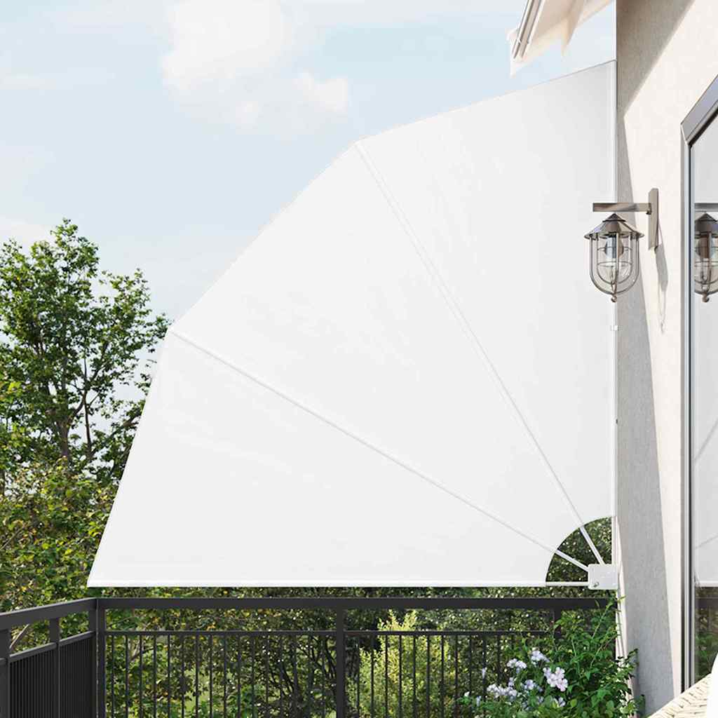 VidaXL brise-vue pour balcon blanc 210 x 210 cm polyester