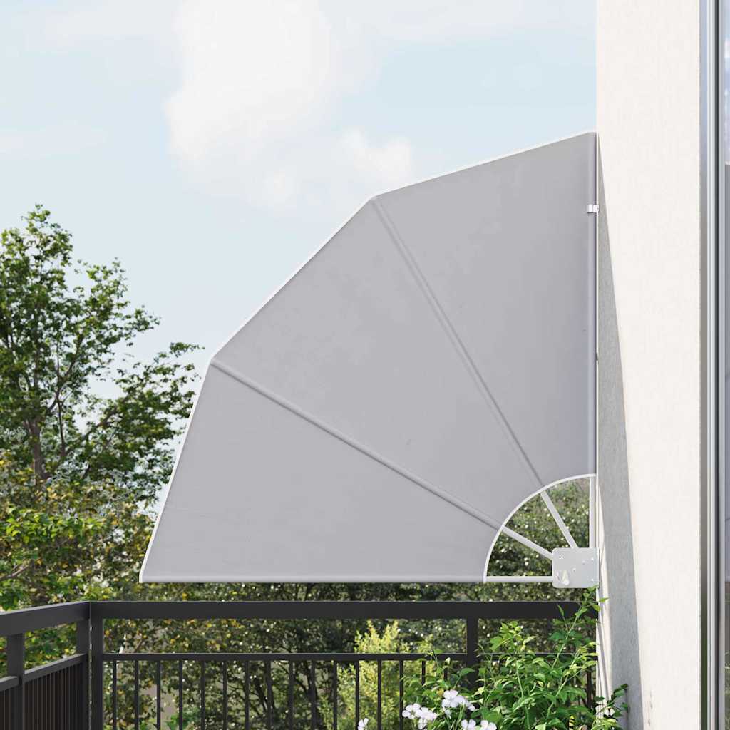 VidaXL brise-vue pour balcon gris 115 x 115 cm polyester