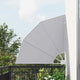 VidaXL brise-vue pour balcon gris 115 x 115 cm polyester