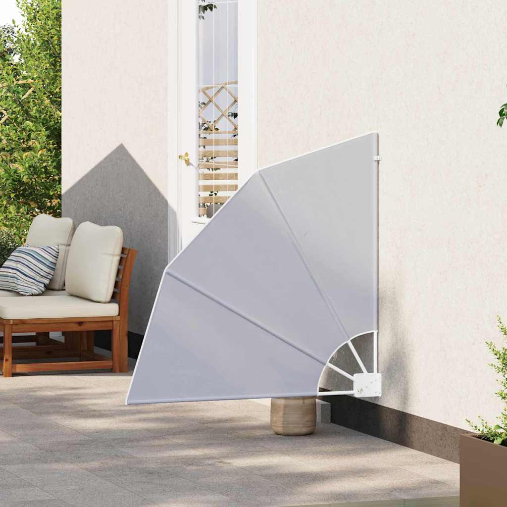 VidaXL brise-vue pour balcon gris 115 x 115 cm polyester