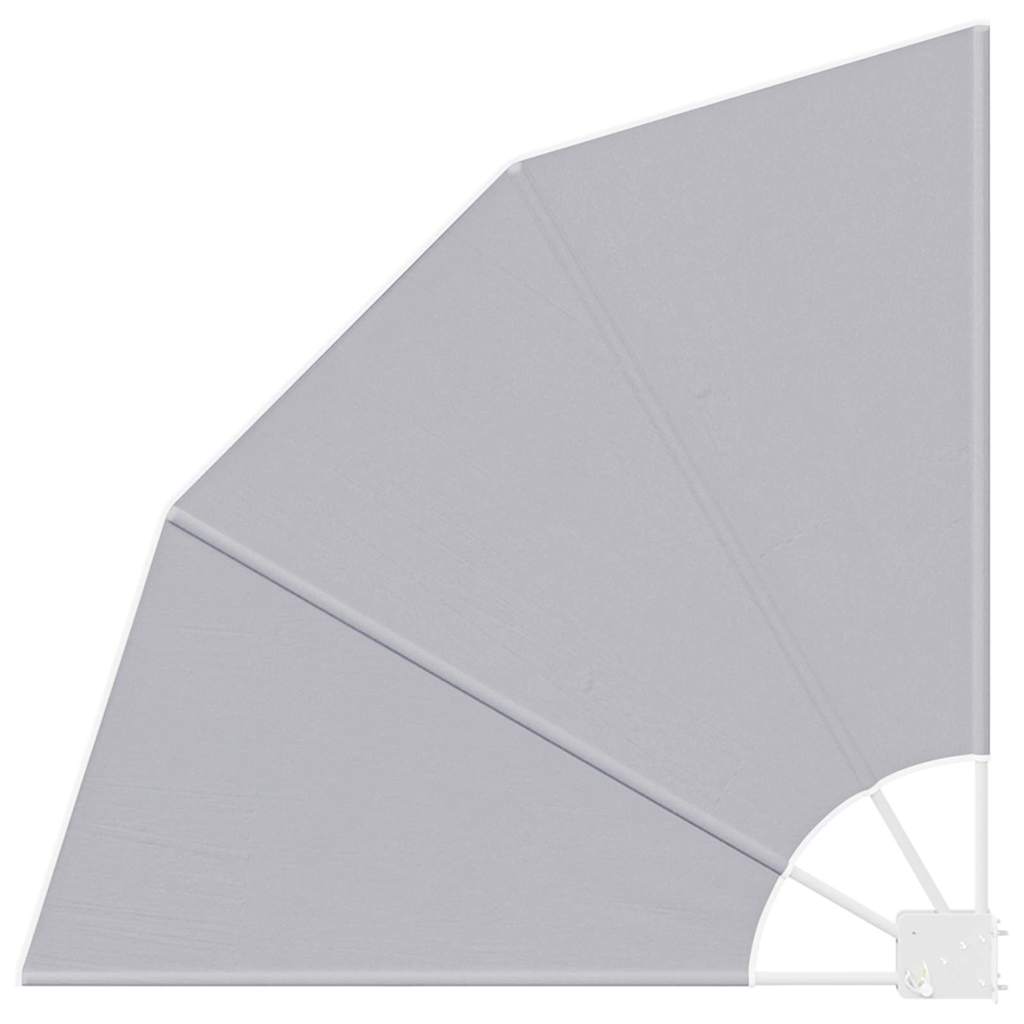 VidaXL brise-vue pour balcon gris 115 x 115 cm polyester
