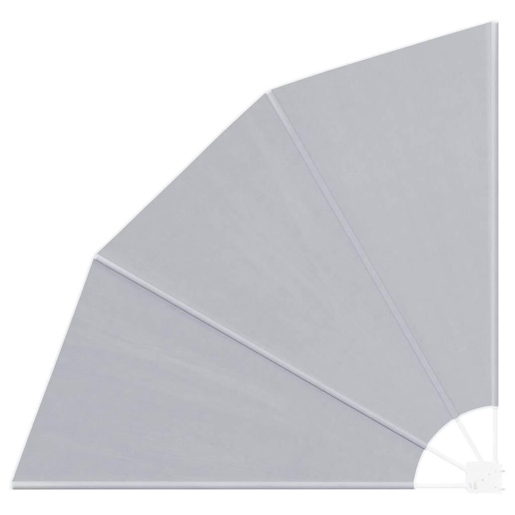 VidaXL brise-vue pour balcon gris 160 x 160 cm polyester