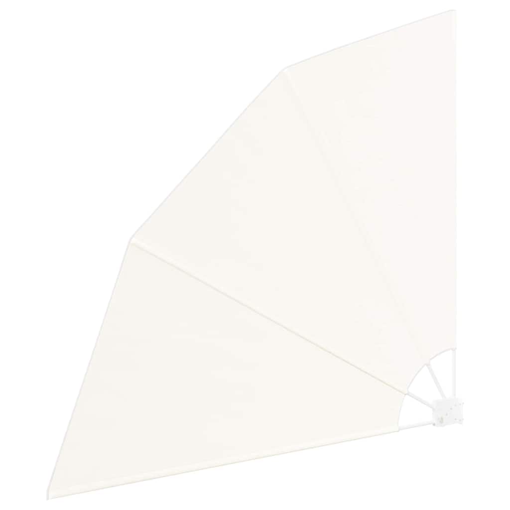 Vidaxx brise-vue pour balcon crème 160 x 160 cm polyester