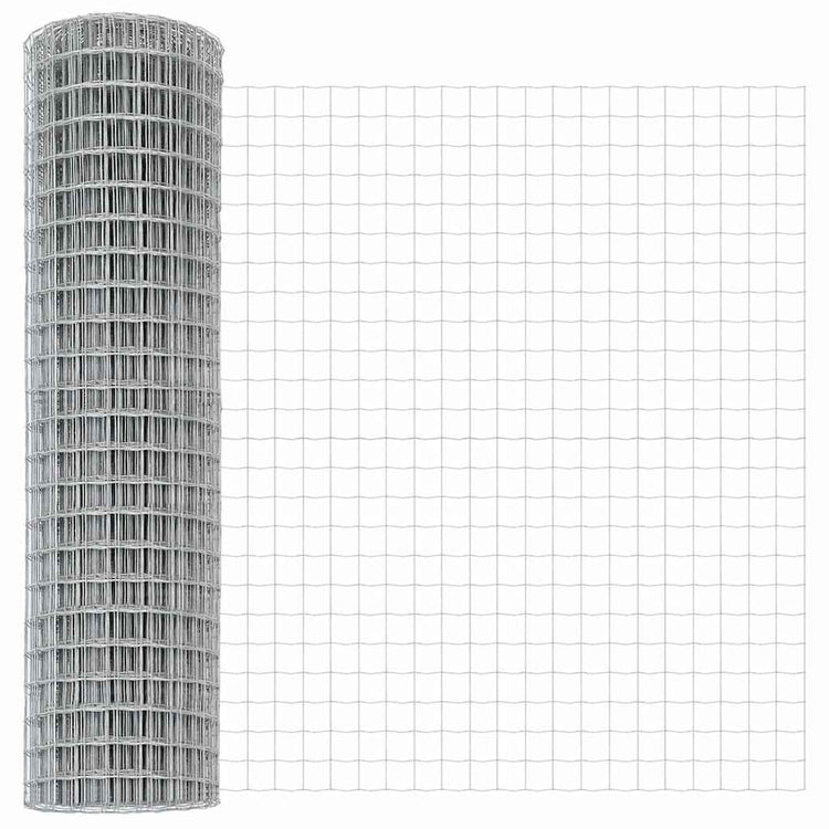 Clôture euro Vidaxx 1,4 x 10 m en fer enduit de PVC