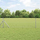 Clôture euro Vidaxx 0,6 x 10 m en fer enduit de PVC