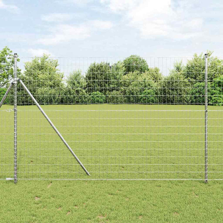 Clôture euro Vidaxx 1,6 x 10 m en fer enduit de PVC