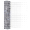 Clôture euro Vidaxx 1 x 25 m en fer enduit PVC
