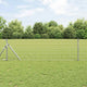 Vidaxx clôture euro argent 0,4 x 25 m fer galvanisé à chaud