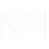 Clôture euro Vidaxx 0,8 x 25 m en fer enduit de PVC - afbeelding 3