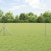Clôture euro Vidaxx 0,4 x 50 m en fer enduit de PVC