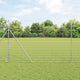 Vidaxl clôture de pâturage argent 25 x 1,6 m acier galvanisé