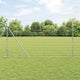 Vidaxl clôture de pâturage argent 50 x 1,4 m acier galvanisé