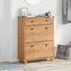 Vidaxx armoire à chaussures Askim marron 85 x 35 x 108 cm bois de pin massif