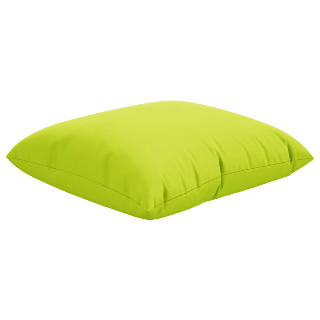 VidaXL coussins de canapé 4 pièces tissu vert vif 50x50 cm