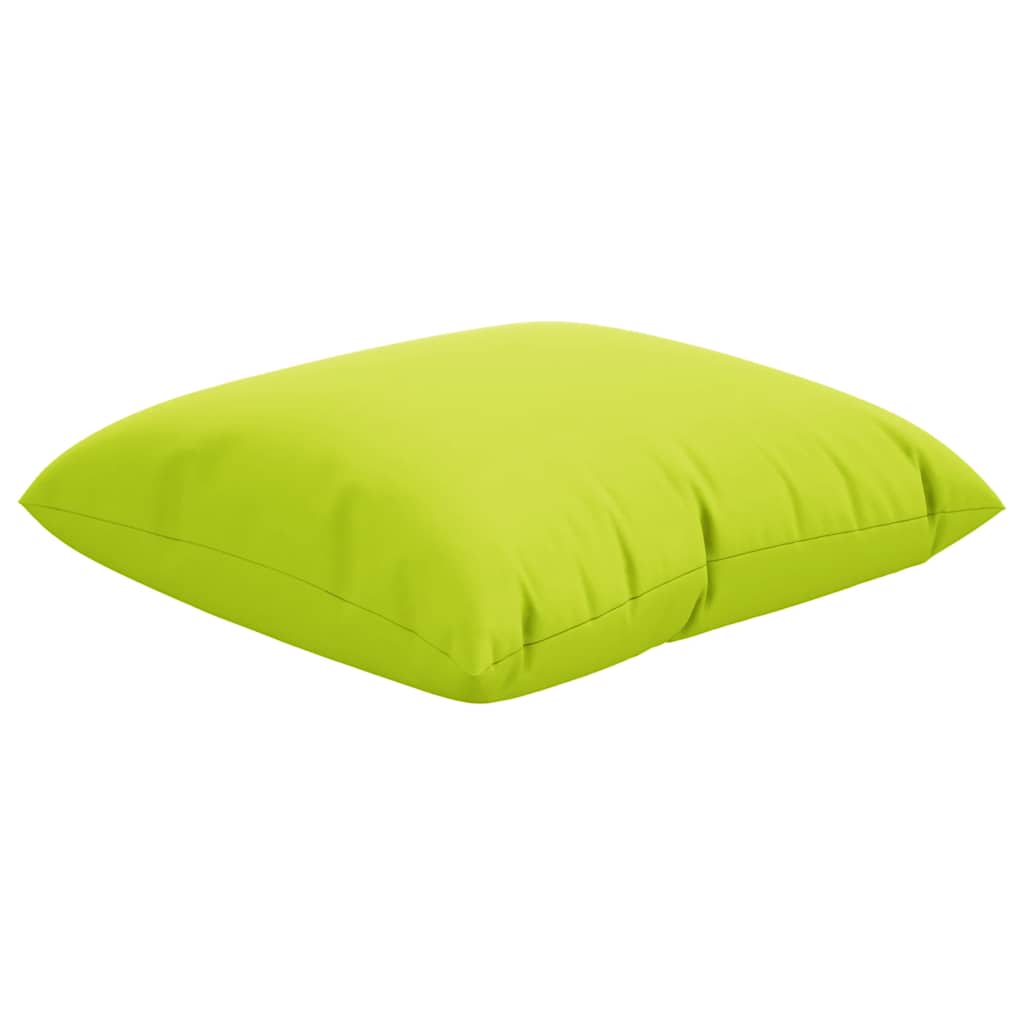 Vidaxx coussins de canapé 4 pièces tissu vert vif 60x60 cm