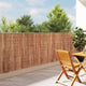 Vidaxl clôture en écorce marron 400 x 125cm écorce
