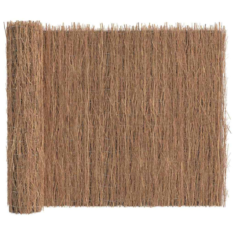 Vidaxl clôture en broussailles marron 400 x 150 cm bière