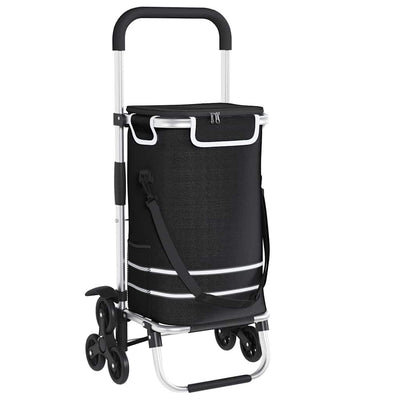 Vidaxl desserte de magasin noir 47 x 39 x 100,5 cm tissu oxford