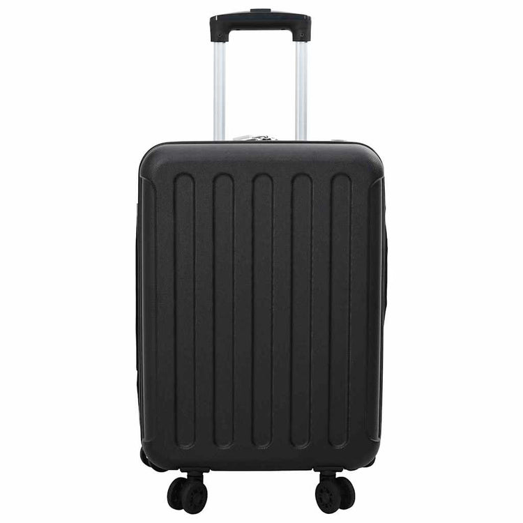 Vidaxx valise avec serrure noir 34 x 23 x 55,5 cm plastique abs