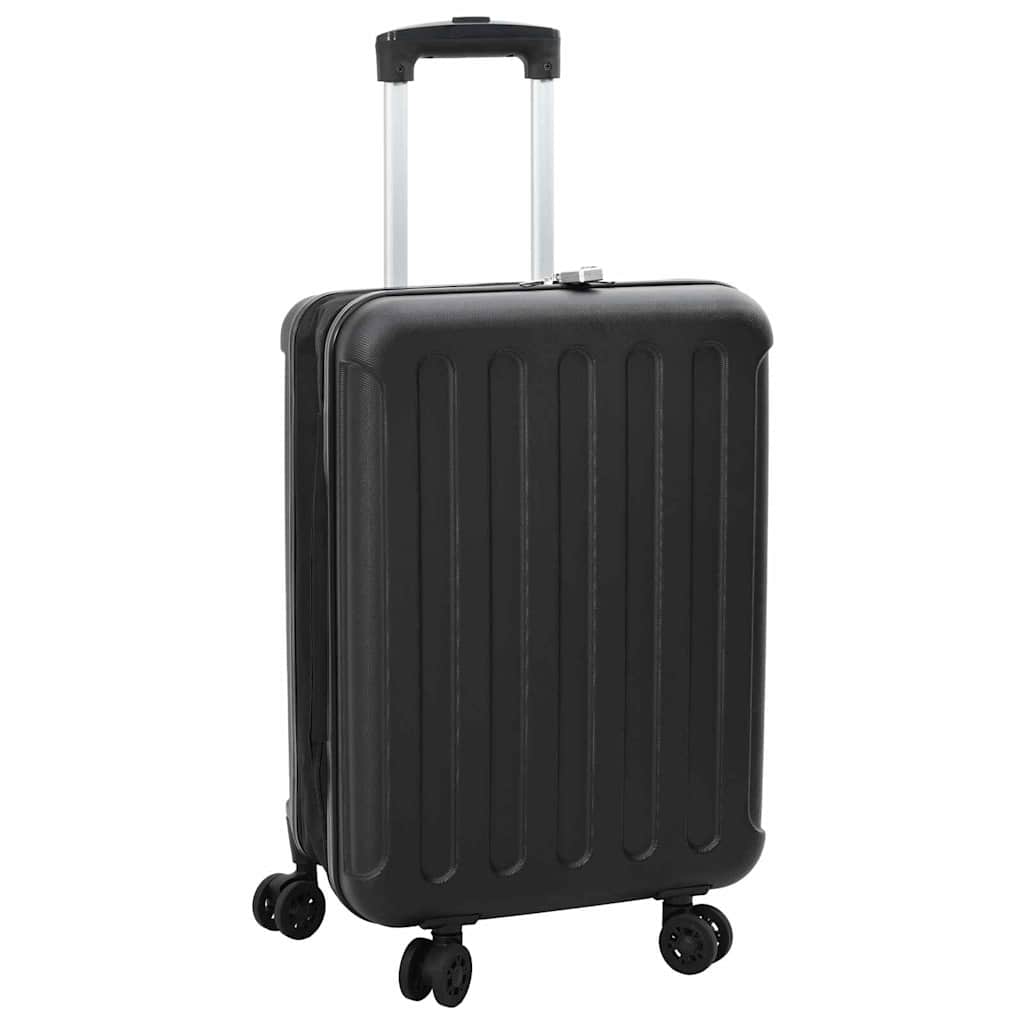 Vidaxx valise avec serrure noir 43 x 27 x 66 cm plastique abs