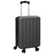 Vidaxx valise avec serrure gris foncé 34 x 23 x 55,5 cm plastique abs
