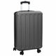 Vidaxx valise avec serrure gris foncé 43 x 27 x 66 cm plastique abs