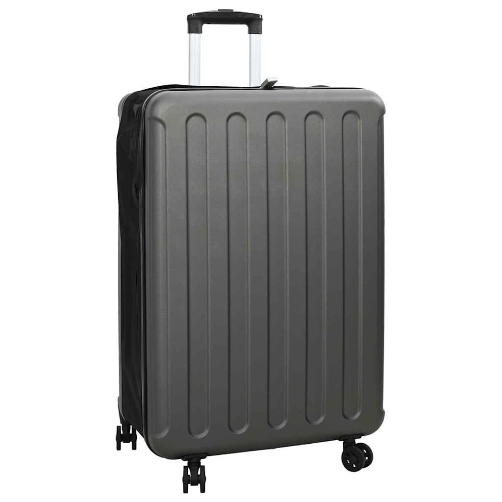 Vidaxx valise avec serrure gris foncé 50 x 30 x 76 cm plastique abs