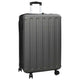 Vidaxx valise avec serrure gris foncé 50 x 30 x 76 cm plastique abs