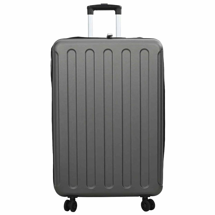 Vidaxx valise avec serrure gris foncé 50 x 30 x 76 cm plastique abs