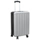 Vidaxx valise avec serrure argent 43 x 27 x 66 cm plastique abs