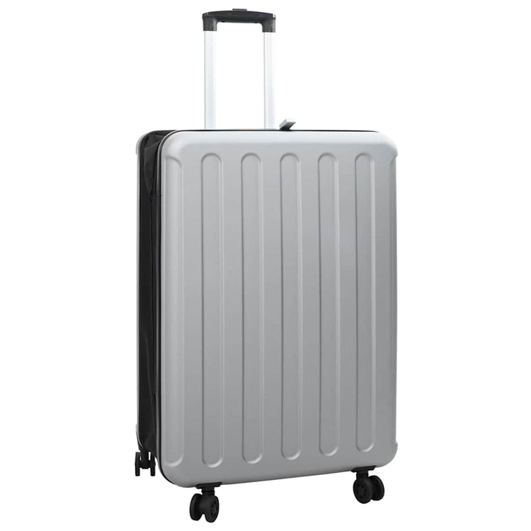 Vidaxx valise avec serrure argent 50 x 30 x 76 cm plastique abs