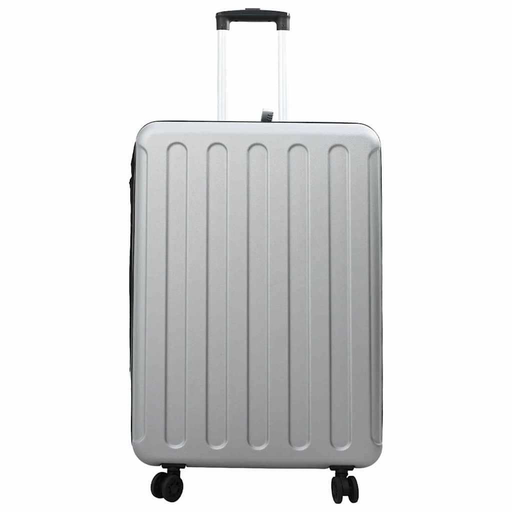 Vidaxx valise avec serrure argent 50 x 30 x 76 cm plastique abs