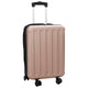 Vidaxx valise avec serrure or rose 34 x 23 x 55,5 cm plastique abs