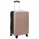 Vidaxx valise avec serrure or rose 43 x 27 x 66 cm plastique abs