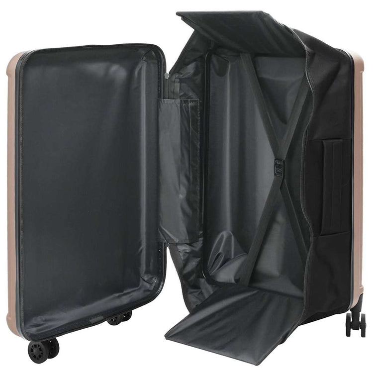 Vidaxx valise avec serrure or rose 50 x 30 x 76 cm plastique abs