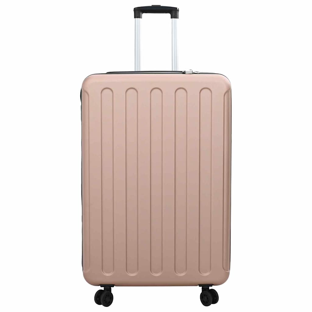 Vidaxx valise avec serrure or rose 50 x 30 x 76 cm plastique abs