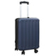 Vidaxx valise avec serrure bleu foncé 34 x 23 x 55,5 cm plastique abs