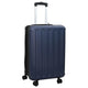 VidaXL valise avec serrure bleu foncé 43 x 27 x 66 cm plastique abs
