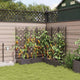 VidaXL pot de fleur de jardin 5 pcs acier marron