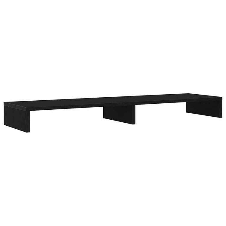 Vidaxx support pour moniteur chêne noir 100x27x10 cm bois d'ingénierie