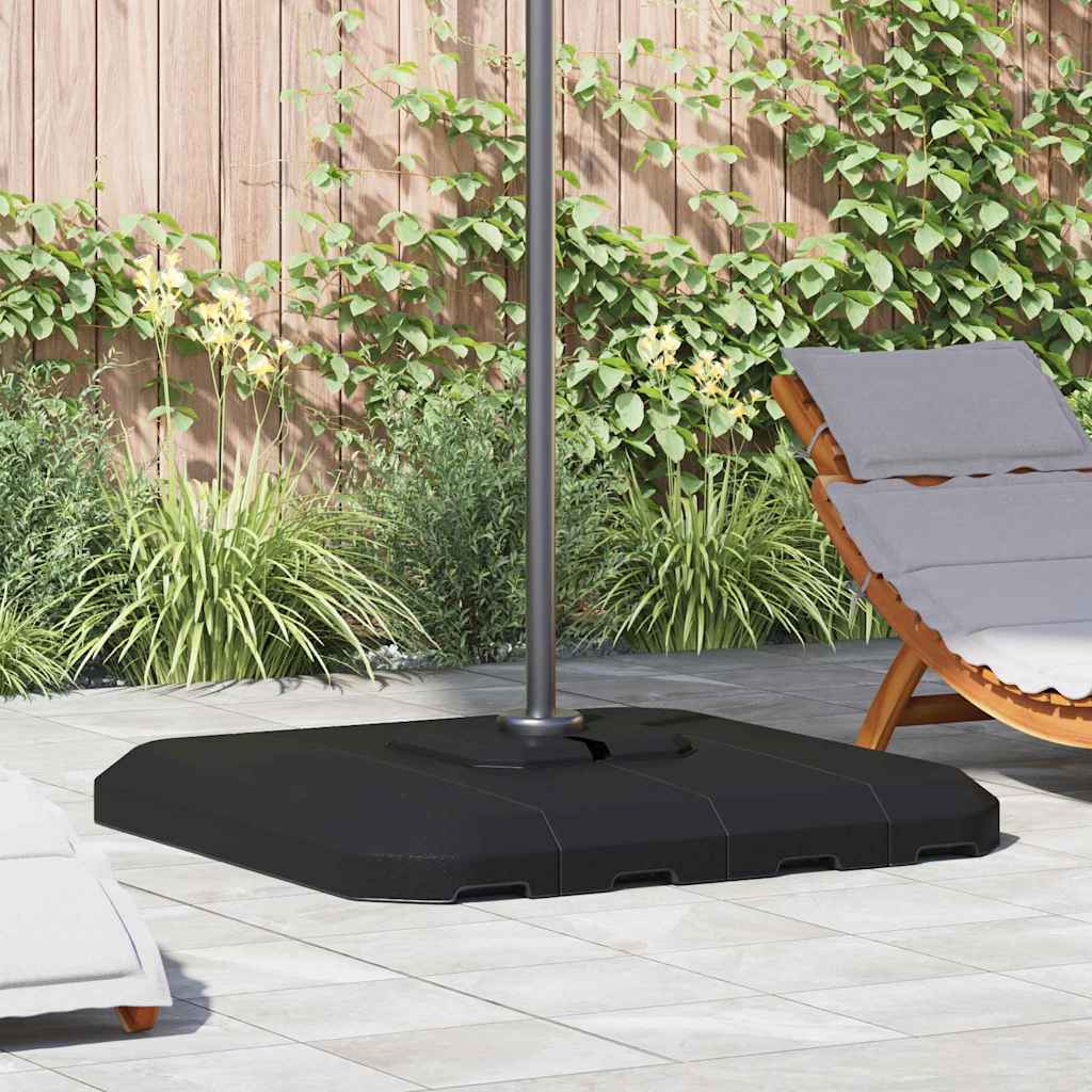 Pied de parasol suspendu Vidaxx noir 98 x 98 x 98 cm