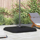 Pied de parasol suspendu Vidaxx noir 98 x 98 x 98 cm