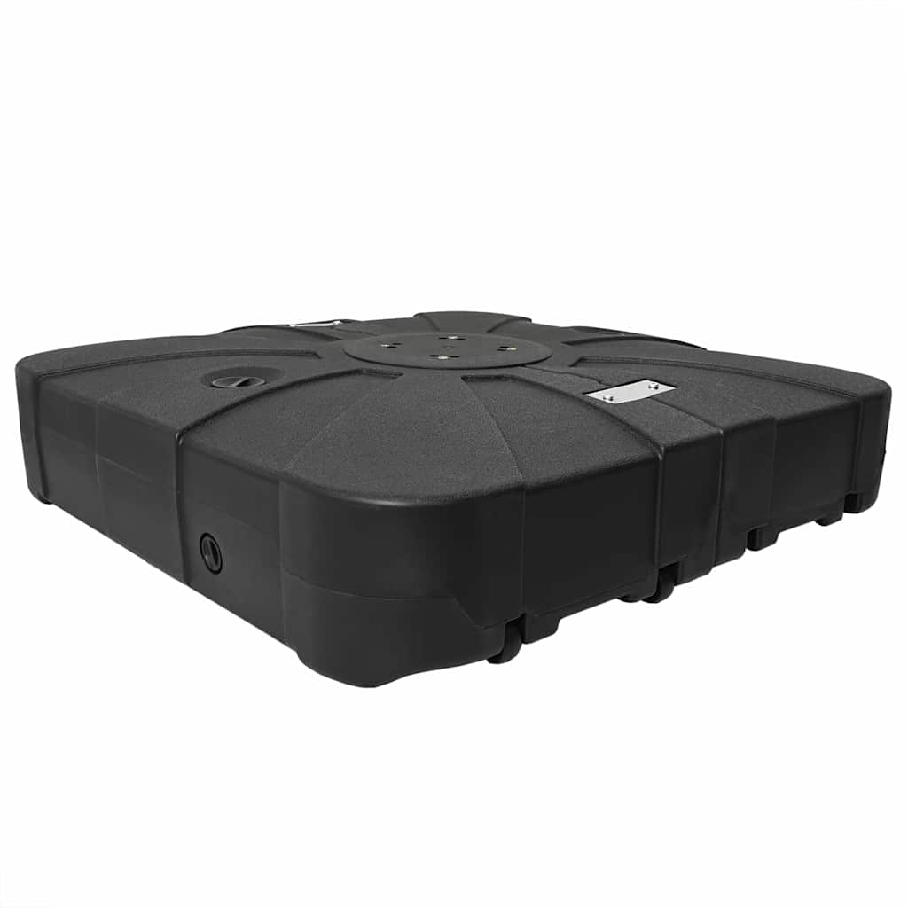 Pied de parasol suspendu Vidaxx noir 86 x 86 x 19 cm